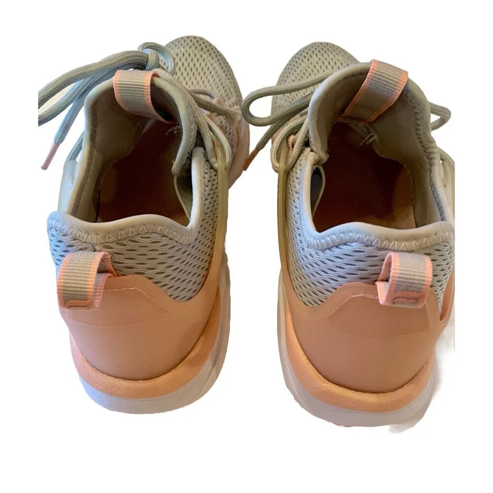 FABLETICS Avalon Z Performance Athletic Sneakers Shoes Women’s Sz 9.5 Peach/Gray